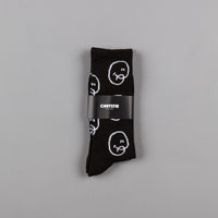 Chrystie NYC Bubble Man Socks - Black thumbnail