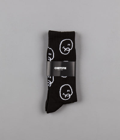 Chrystie NYC Bubble Man Socks - Black