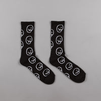 Chrystie NYC Bubble Man Socks - Black thumbnail