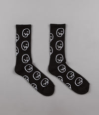 Chrystie NYC Bubble Man Socks - Black