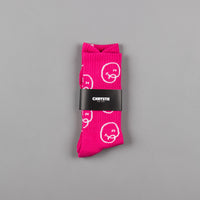 Chrystie NYC Bubble Man Socks - Pink thumbnail