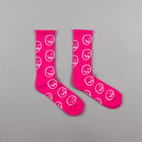 Chrystie NYC Bubble Man Socks - Pink thumbnail