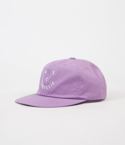 Chrystie NYC Face Logo Cap - Lavender