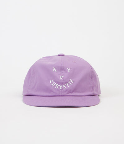 Chrystie NYC Face Logo Cap - Lavender