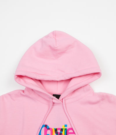 Chrystie NYC Massimo Logo Hoodie - Pale Pink