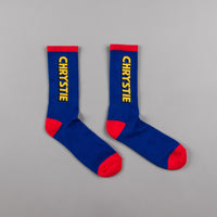 Chrystie NYC OG Logo Socks - Blue thumbnail