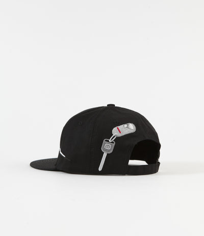 Classic Grip Soccer Practice Dad Hat - Black