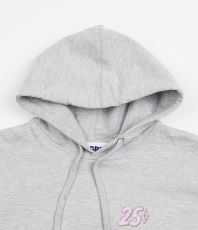 Classic Grip x Quartersnacks Buss Down Hoodie - Heather Grey