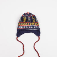 Classic Grip x Quartersnacks Earflap Beanie - Navy thumbnail