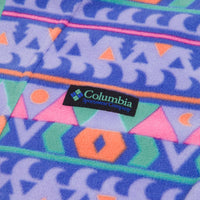 Columbia Back Bowl Lightweight Fleece - Purple Lotus Camp Blanket / Bright Aqua thumbnail