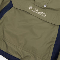 Columbia Challenger Pullover Jacket - Stone Green / Collegiate Navy thumbnail