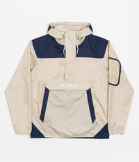 Columbia Challenger Windbreaker Jacket - Ancient Fossil / Collegiate Navy