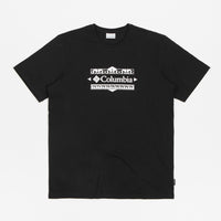 Columbia Explorers Canyon Back T-Shirt - Black / Bordered Beauty Graphic thumbnail