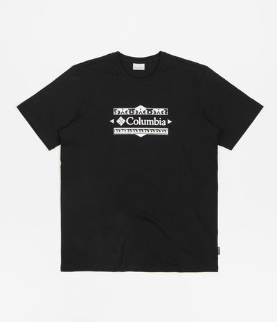 Columbia Explorers Canyon Back T-Shirt - Black / Bordered Beauty Graphic