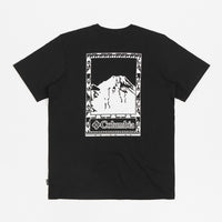 Columbia Explorers Canyon Back T-Shirt - Black / Bordered Beauty Graphic thumbnail