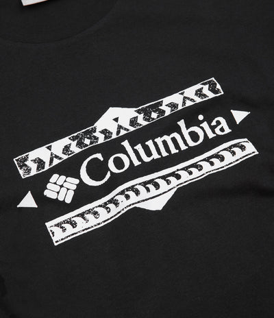 Columbia Explorers Canyon Back T-Shirt - Black / Bordered Beauty Graphic