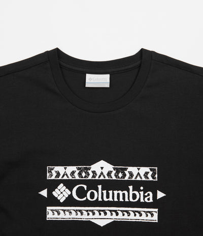 Columbia Explorers Canyon Back T-Shirt - Black / Bordered Beauty Graphic