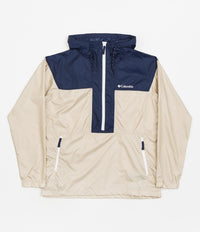 Columbia Flash Challenger Anorak - Ancient Fossil / Collegiate Navy