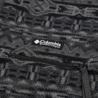 Columbia Helvetia Half Snap Fleece - Black 80s Stripe Print thumbnail