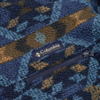 Columbia Helvetia Half Snap Fleece - Canyon Blue Blanket Print thumbnail