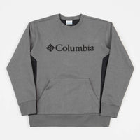 Columbia Minam River Crewneck Sweatshirt - City Grey Heather / Black thumbnail