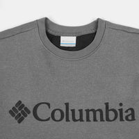 Columbia Minam River Crewneck Sweatshirt - City Grey Heather / Black thumbnail