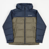 Columbia Pike Lake Hooded Jacket - Stone Green / Collegiate Navy thumbnail