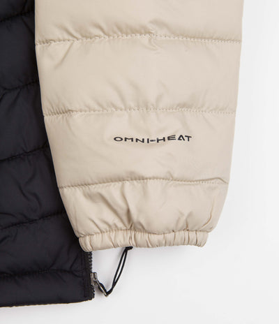 Columbia Powder Lite Anorak - Ancient Fossil / Black