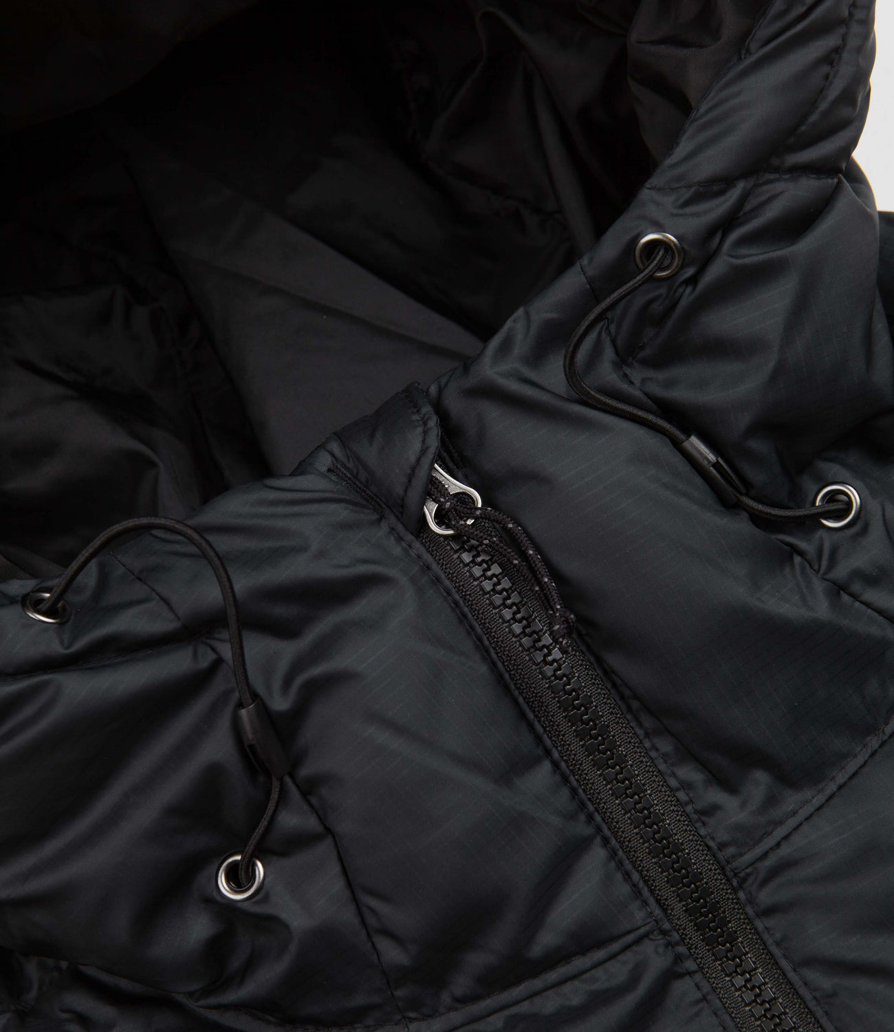 Columbia Puffect Hooded Jacket - Ancient Fossil / Black | Flatspot