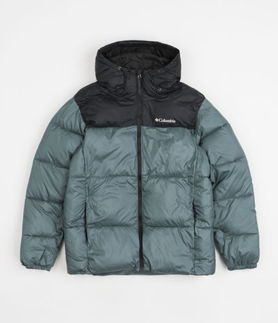 Columbia Puffect Hooded Jacket - Metal / Black