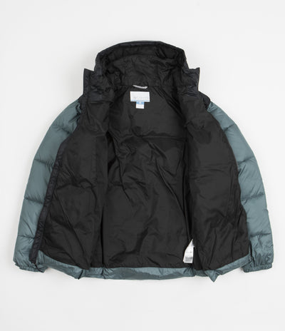 Columbia Puffect Hooded Jacket - Metal / Black