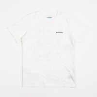 Columbia Rapid Ridge Back Graphic T-Shirt - White / Campsite Icons Graphic thumbnail