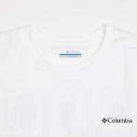 Columbia Rapid Ridge Back Graphic T-Shirt - White / Campsite Icons Graphic thumbnail