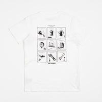 Columbia Rapid Ridge Back Graphic T-Shirt - White / Campsite Icons Graphic thumbnail