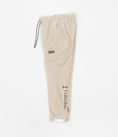 Columbia Santa Ana Wind Pants - Ancient Fossil / White / Collegiate Navy