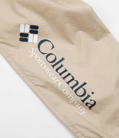 Columbia Santa Ana Wind Pants - Ancient Fossil / White / Collegiate Navy