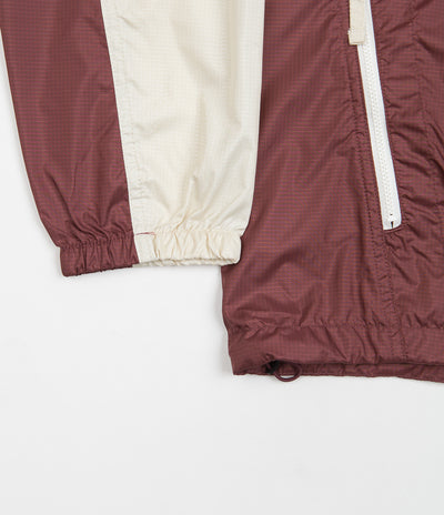 Columbia Trail Traveler Windbreaker Jacket - Light Raisin / Spicy / Chalk