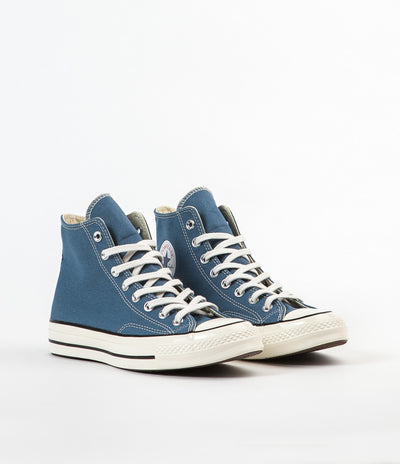 Converse CTAS 70's Hi Shoes - Blue Coast / Egret / Black