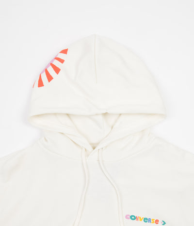 Converse Be Nice Graphic Hoodie - Egret