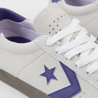 Converse Breakpoint Pro Ox Shoes - White / Court Purple / Gum thumbnail