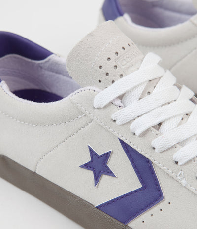 Converse Breakpoint Pro Ox Shoes - White / Court Purple / Gum