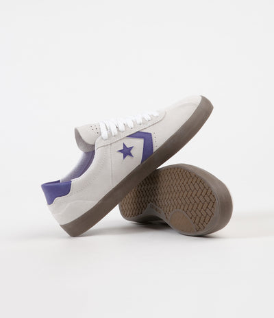 Converse Breakpoint Pro Ox Shoes - White / Court Purple / Gum