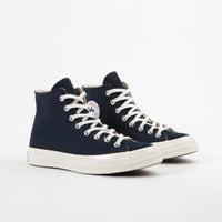 Converse CTAS 70's Hi Woven Shoes - Obsidian / Egret / Egret thumbnail