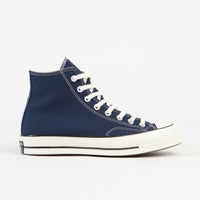 Converse CTAS 70's Hi Recycled Shoes - Midnight Navy / Egret / Black thumbnail