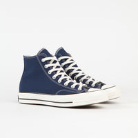 Converse CTAS 70's Hi Recycled Shoes - Midnight Navy / Egret / Black thumbnail