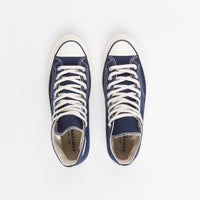 Converse CTAS 70's Hi Recycled Shoes - Midnight Navy / Egret / Black thumbnail