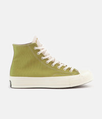 Converse CTAS 70's Hi Renew Shoes - Moss / Natural / Black