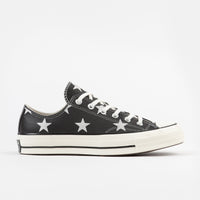 Converse CTAS 70's Ox Archive Print Leather Shoes - Black / Egret / White thumbnail