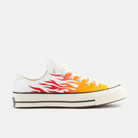 Converse CTAS 70's Ox Archive Print Remixed Shoes - White / Enamel Red / Bold Mandarin thumbnail