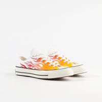 Converse CTAS 70's Ox Archive Print Remixed Shoes - White / Enamel Red / Bold Mandarin thumbnail